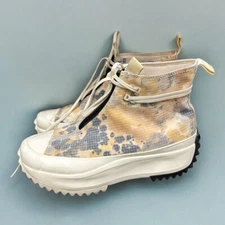 Converse Run Star Hike High 170776C Hi Washed Floral Boot OG Multicolor M8.5 W10