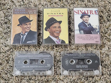 Lot of Cassette Tapes  Frank Sinatra Collectors Series Come Fly Duets Love 