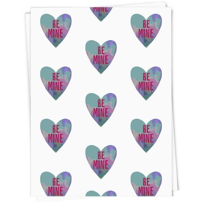 Geschenkpapier / Geschenkanhänger ''Be Mine'' (GI051937)