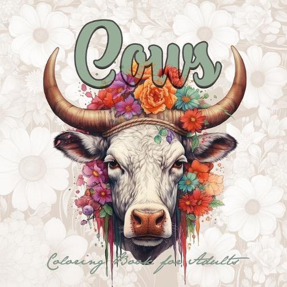 Cows Coloring Book for Adults: Cows Coloring Book for Adutls Grayscale Grayscale