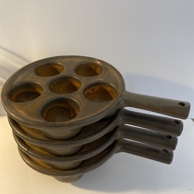 4 x Heisterholz Keramik - ofenfeste Schneckenpfännchen - Tekton 200