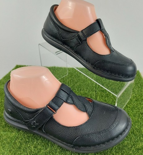 NURSE MATES WOMEN'S BLACK LEATHER MARY 