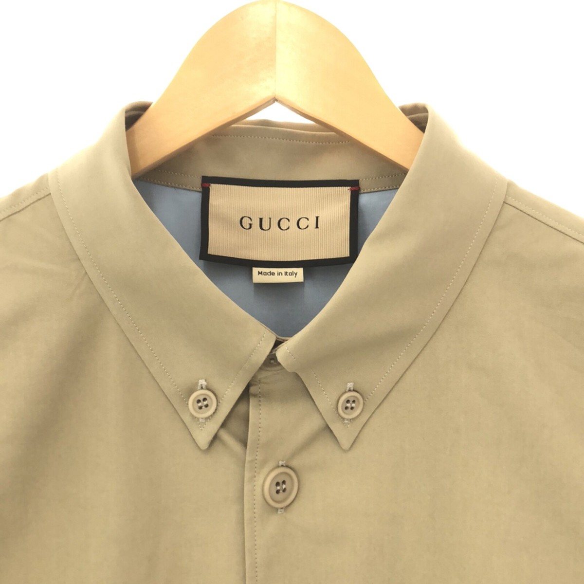 GUCCI Long sleeve shirt 762164ZAPC4104350 cotton Beige NEW GUCCI Long sleeve shirt 762164ZAPC4104350 cotton Beige NEW
