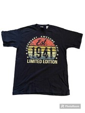 81st Birthday Vintage Limited Edition 1941 size L