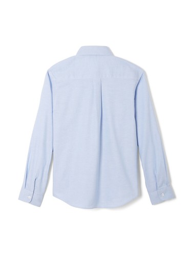 French Toast Boys School Uniform Long Sleeve Oxford Shirt - Picture 2 of 4