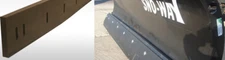 Urethane Snow Plow Blade/Edge 1 "X 6" X 36" BLACK *OUTLAST RUBBER *SURFACE SAVER