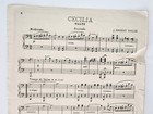 Cecilia Waltz by Ernest Philie, Piano Sheet Music, Vintage, 1948