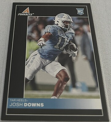 2023 Chronicles Pinnacle Draft Football Josh Downs North Carolina Tar Heels RC