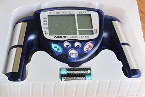 OMRON HBF-306A 体脂肪計 Omron Body Fat Monitor HBF-306-A BlueNEW | eBay