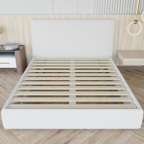 , 0.68-Inch Horizontal Mattress Support Wooden Bunkie Board/Bed Slats, Full, ...