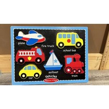 Melissa  Doug Puzzle My 1ST Chunk Vehicle  3711