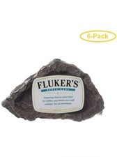 6 PACK Flukers Repta-Bowl X-Small 3" Long 30004 Reptiles - 6 PACK