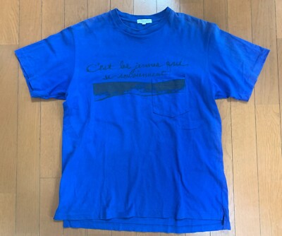 Engineered Garments graphic print silk screened t- shirt, size S (fits M/L)