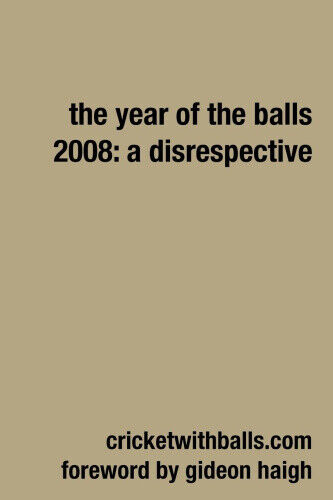 Thumbnail - The Year Of The Balls 2008: A Disrespective By Kimber, Jarrod