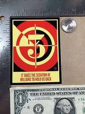 OBEY It Takes The Sedation of Millions Small Sticker Street Art