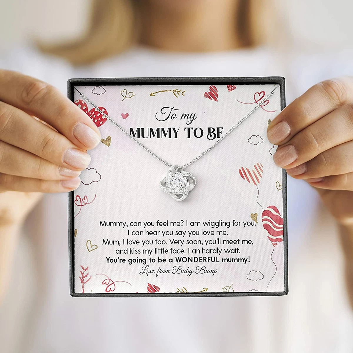 Expecting shop mom necklace