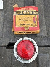 Vintage Do-ray Flange Marker Light 1173 Red