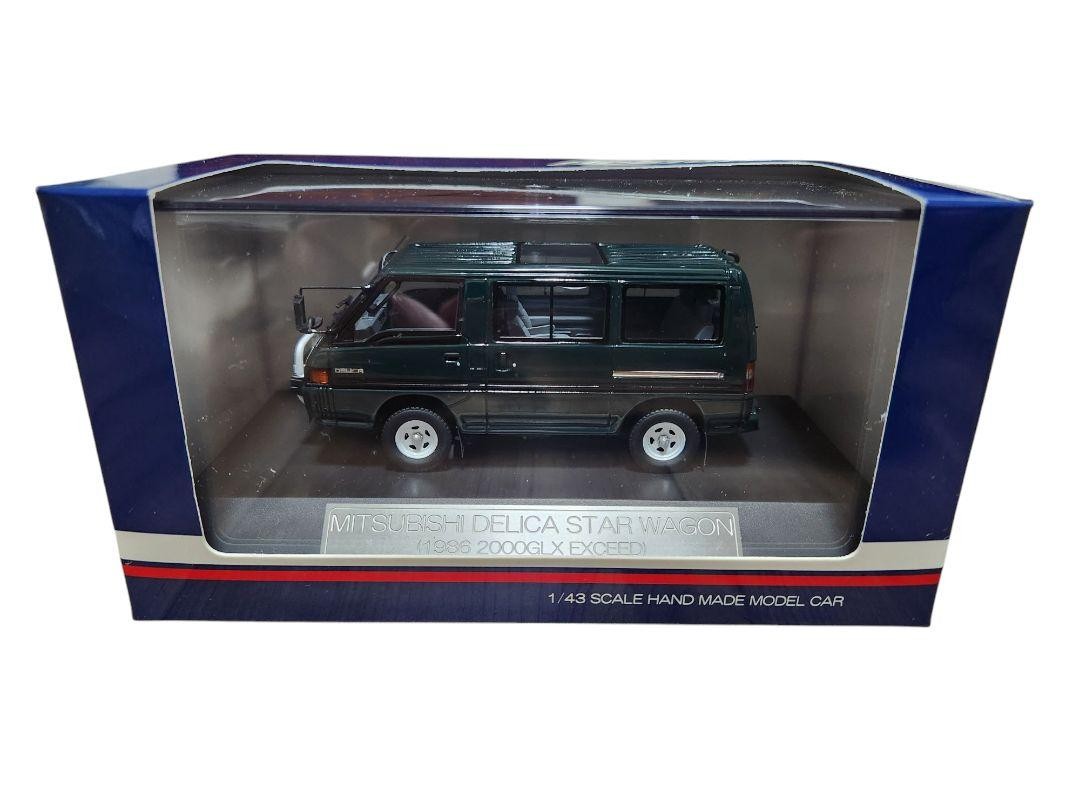 【美品】Hi-Story 1/43 三菱 デリカ スターワゴン 2000GLX Hi-Story 1/43 Mitsubishi Delica Star Wagon 2000GLX | eBay