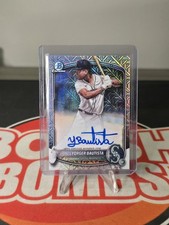 2025 Bowman Chrome - Mega Box Chrome Prospect Mojo Auto Yorger Bautista