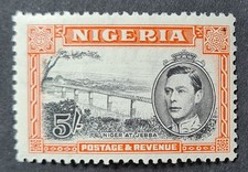 Nigeria 1938 George Vl sg59 P12 Clean Mounted Mint As Pictures.