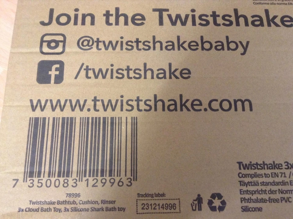 Twistshake Babywanne mit Badzubehör-Set Badespielzeug-Wassergymnastik - Neu !!! - Bild 3 von 4