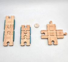 Thomas Friends Wooden Railway Train Tank - Crossing Adapt-a-track Track Lot x3