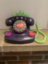 Vintage 1997 Nickelodeon Talk Blaster Telephone Landline Retro Lights And Sounds