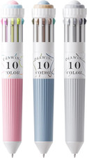 30 Colors Multicolor Pens, 3 Pack 10-In-1
