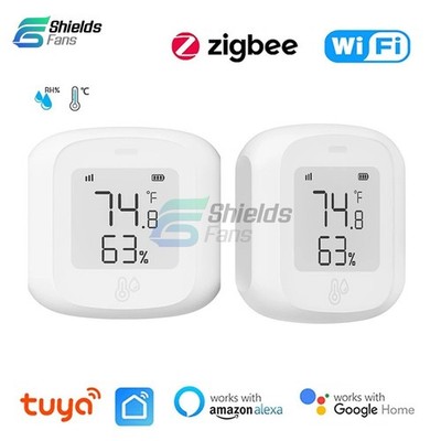 Tuya Smart WiFi/Zigbee Temperature Humidity Sensor Meter Remote Linkage Indoor
