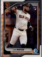 2024 Bowman Chrome #83 Luis Matos Near Mint