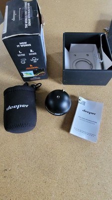 Deeper Smart Sonar PRO Fishfinder Depth Sounder Fish Finder - Used