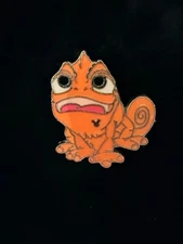 Disney Pin- Orange Pascal, Rapunzel (Hidden Mickey)