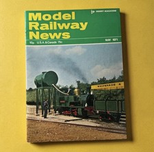 Model Railway News Magazine May 1971 Vol 47 No 557 British Train Hobby Vintage