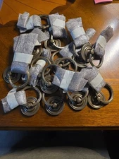 Vintage Brass Drop Ring Drawer Pulls Fourteen Pulls in this Grouping