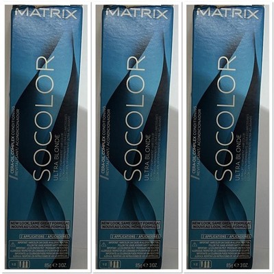 3 Matrix SOCOLOR Permanent Hair Color 3 oz CHOICE 