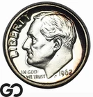 1962 Roosevelt Dime Proof Superb Gem PR++