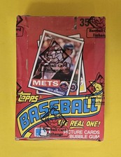 1985 Topps Baseball Unopened Wax Box (36 Packs) BBCE Wrapped - Rare Vintage