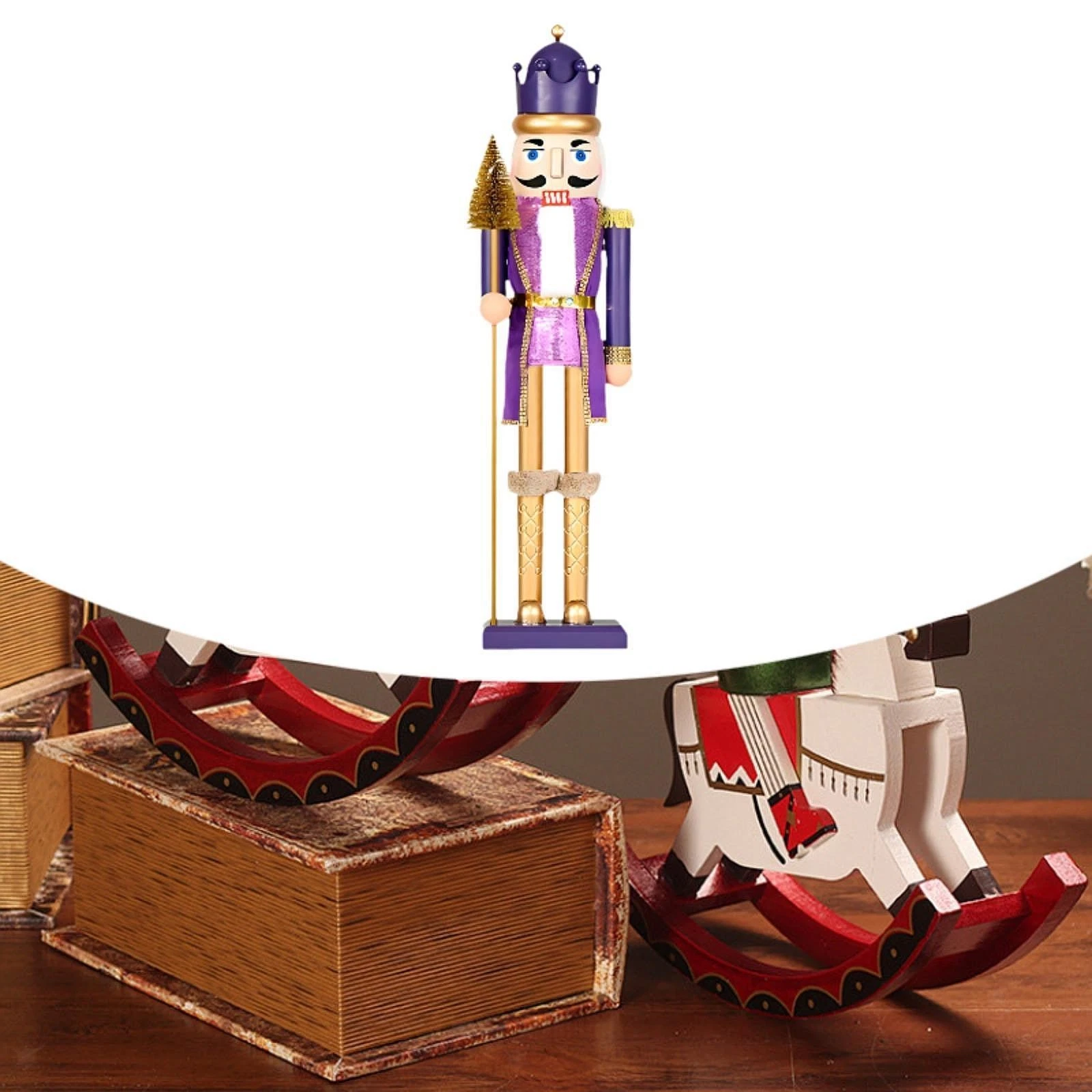 Christmas Nutcracker Soldier 11" Classroom Living Room Bookshelf Fireplace