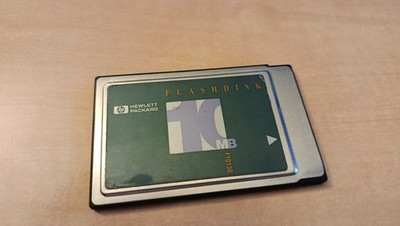 PCMCIA SRAM FlashDisk PC Card 10MB 12V Hewlett Packard F1013B