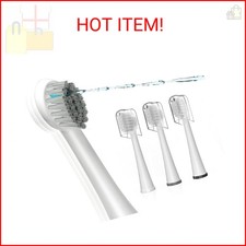 Replacement Brush Heads for Waterpik Sonic Fusion 2.0 - Flossing Toothbrush Head