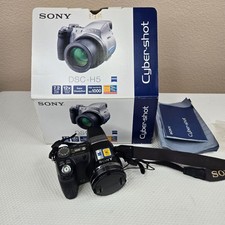 Sony Cybershot DSC-H5 7.2mp Digital Camera 12x Optical Image Stabilization Zoom