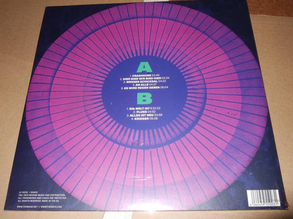 THOMAS D AND THE KBCS : MARS SESSIONS II STILL SEALED LP 2024 P&C EU - Bild 2 von 2