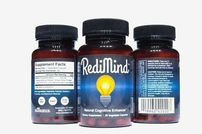 #ad 3 Pack RediMind Natural Cognitive Enhancer 30Caps Focu Memory Brain $51.99