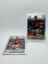 2020-21 Topps Merlin UEFA CL - 3 Card Manchester United Rookie/Refractor Lot