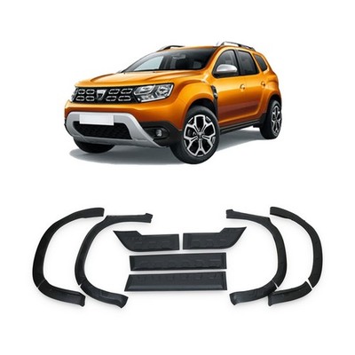 Flary i listwy ochronne nakładki na drzwi Dacia Duster od 2018 do 2023