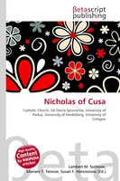 Lambert M. Surhone (U. A.) | Nicholas Of Cusa | Taschenbuch | Englisch (2026)