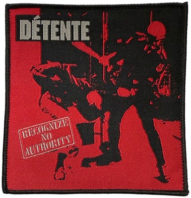 DETENTE - Recognize No Authority - 10,4 x 10 cm - Patch - 170423