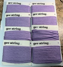 Crafter’s Lot Of 8 Lilac Gee String 25-Feet Sample House Dallas, Texas New