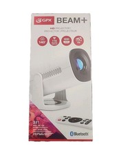 GPX BEAM+ HD Projector, 1280 X 720 Resolution, 110 ANSI Lumens, Bluetooth