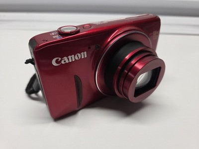 Canon PowerShot SX600 HS Red Digital Camera 18x Optical Zoom